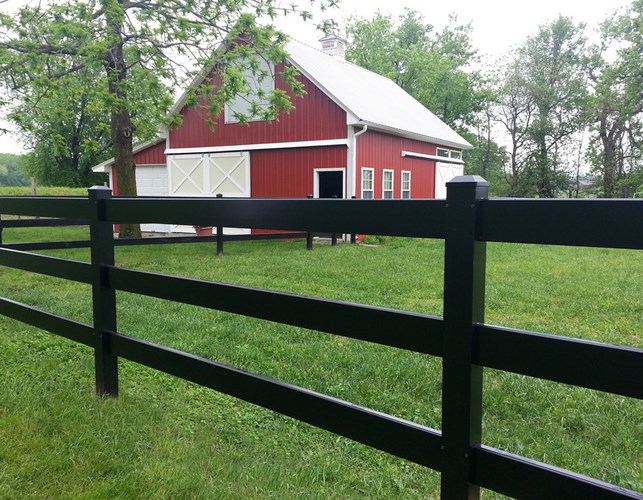 fencing styles - Chariot Post & Rail Fence Picture