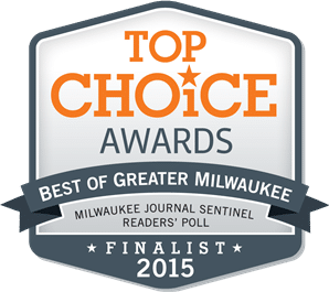 Milwaukee Journal Top Choice 2015 Finalist Badge