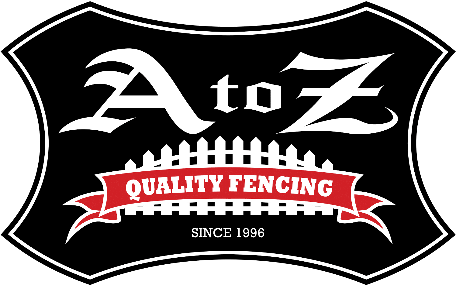 A to Z Quality Fencing since 1996 logo