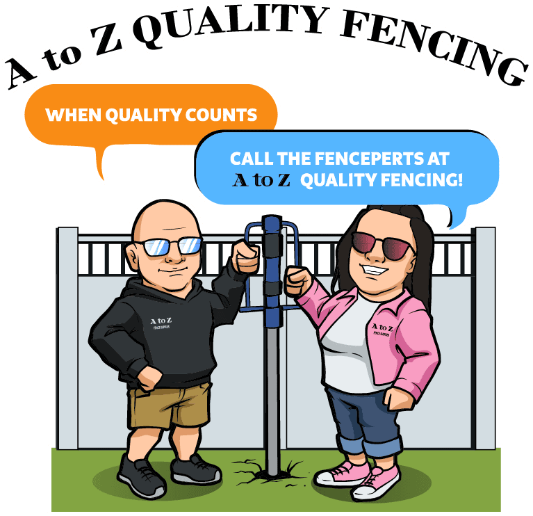 A to Z Quality Fencing Logo