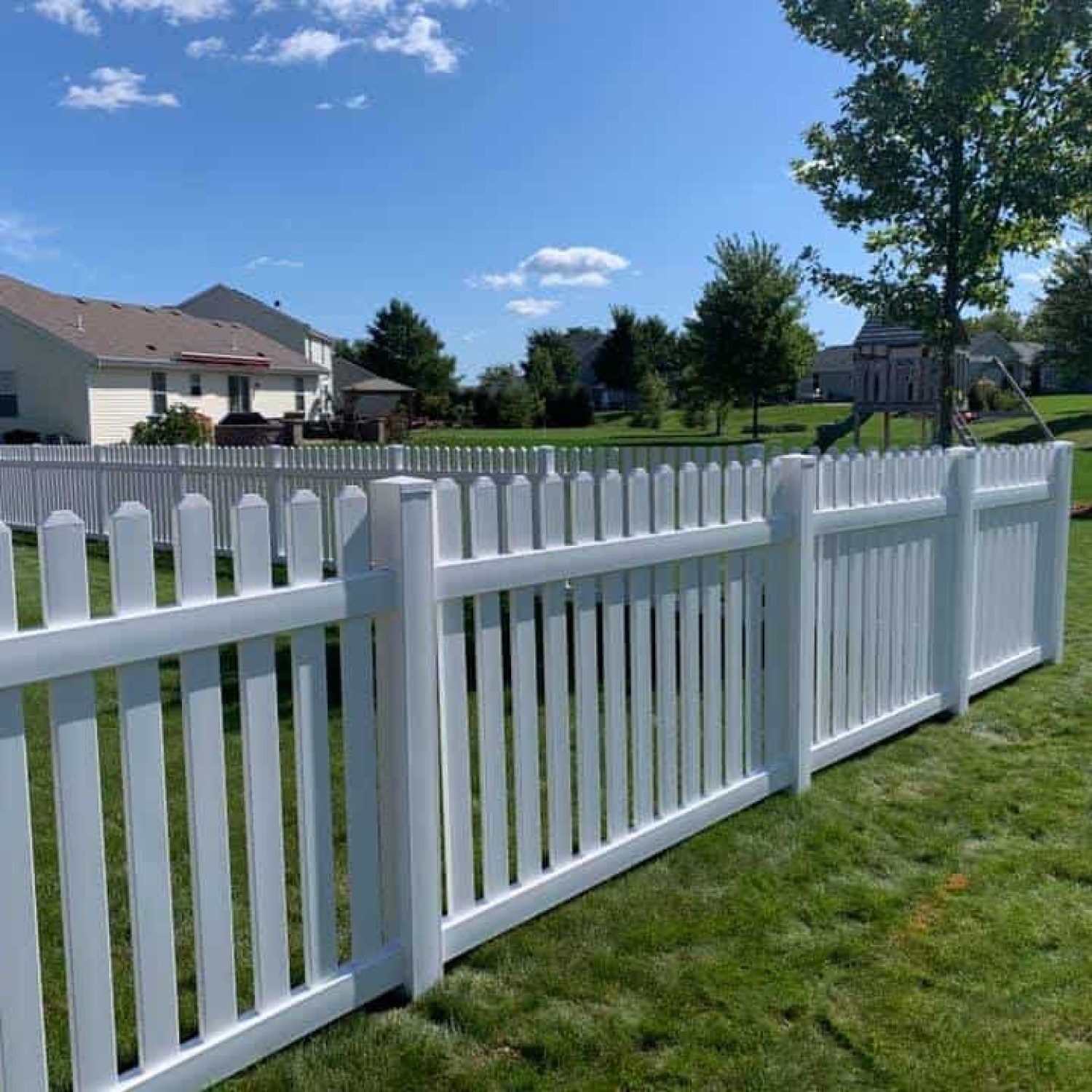 Vinyl Picket Fence