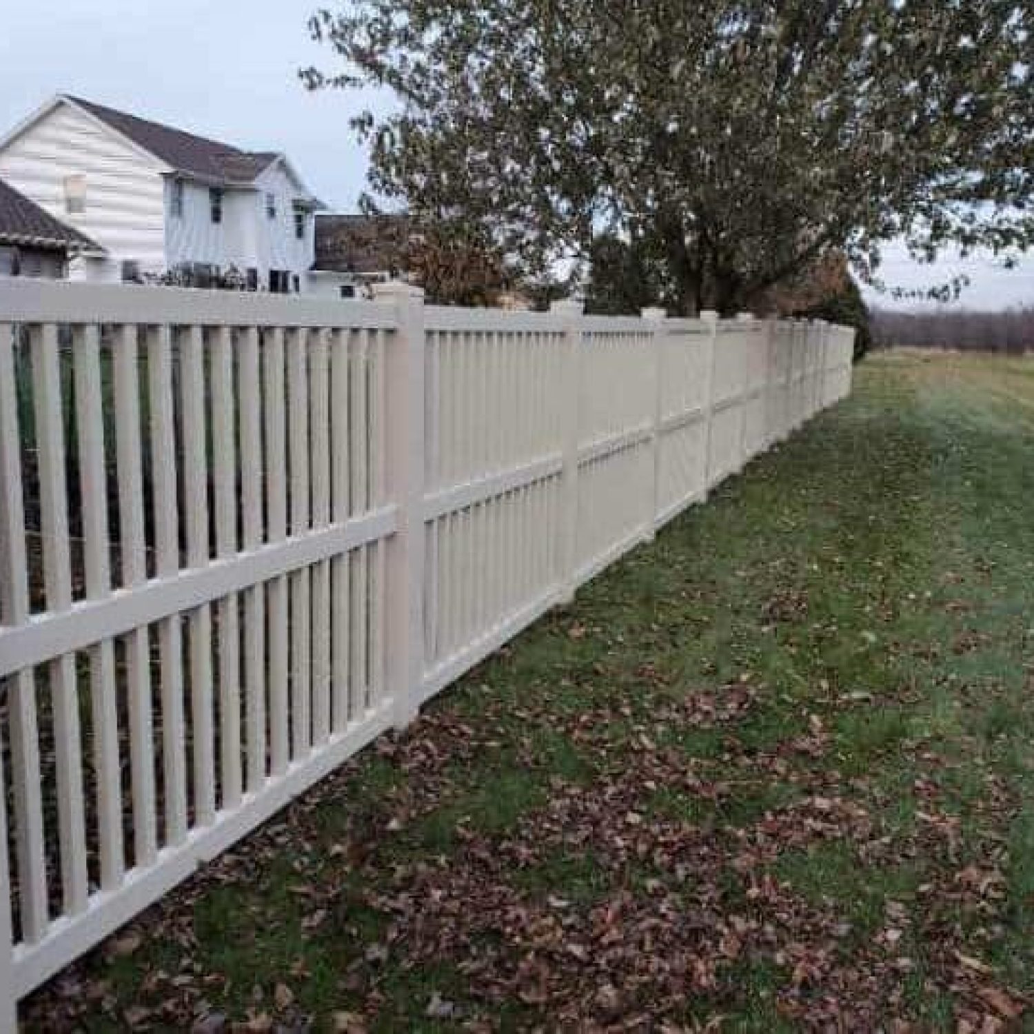 Vinyl Picket Fence