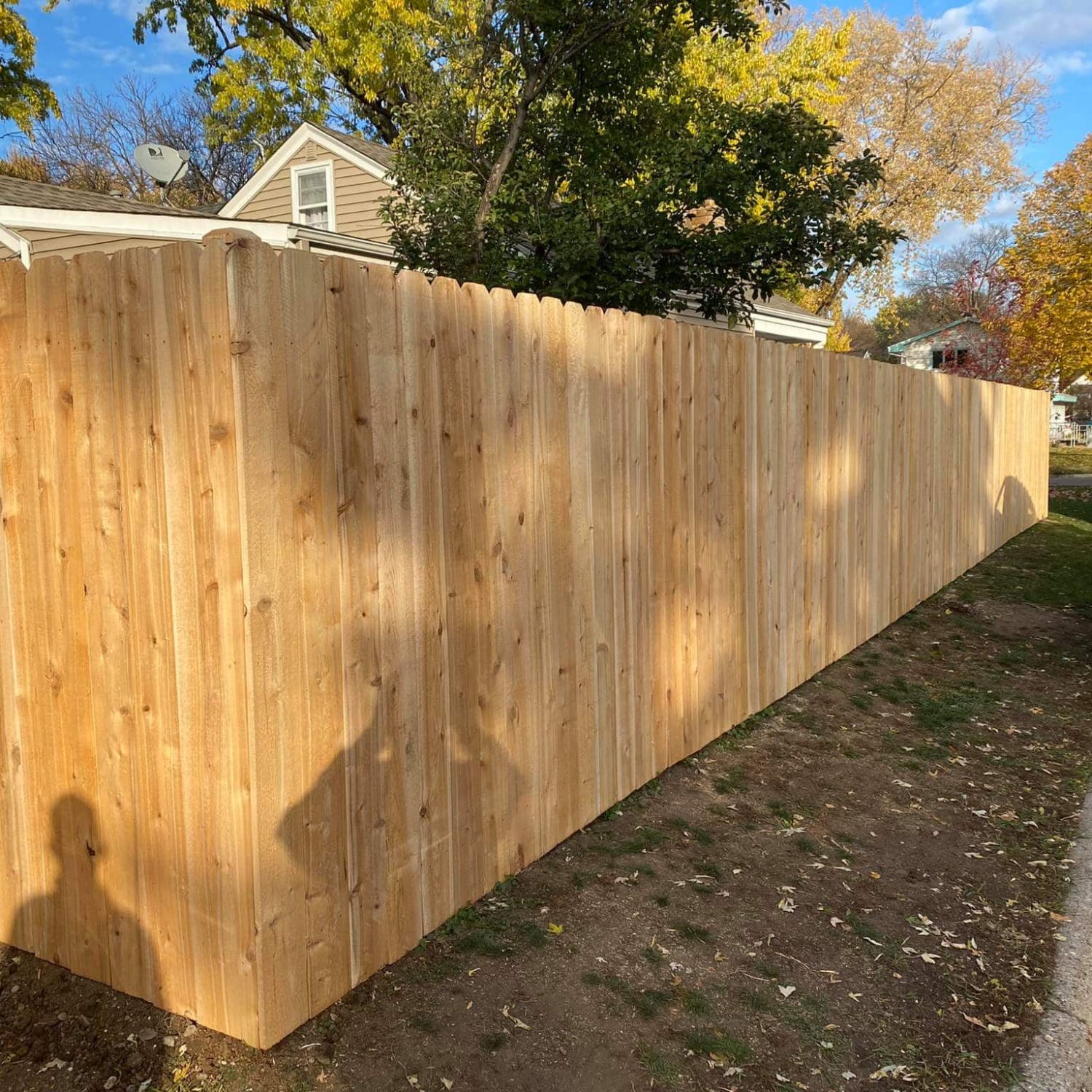 Wood Privacy Fence